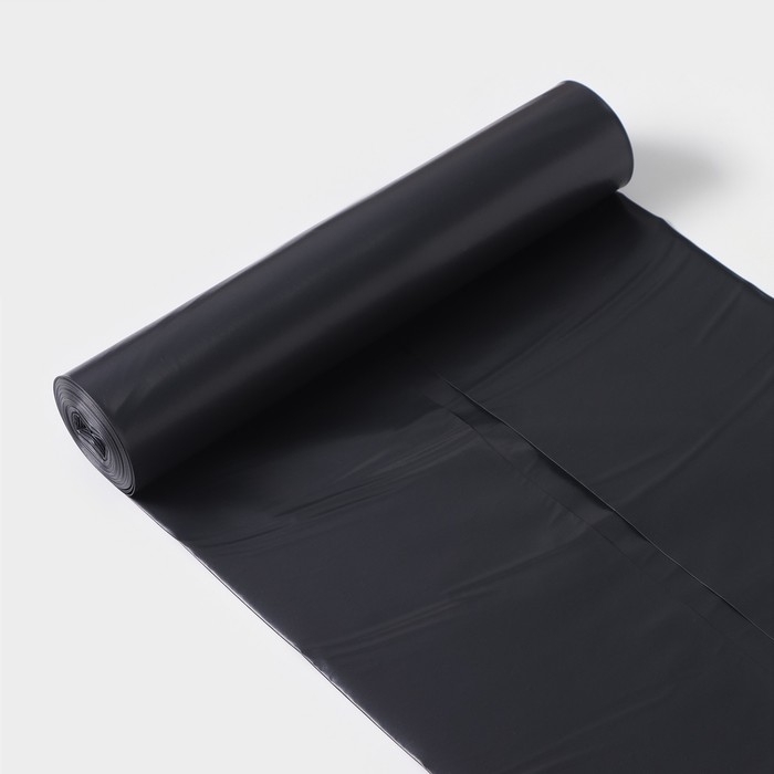 Мешки для мусора Доляна Extra Strong, 120 л, 70×110 см, 80 мкм, ПВД, 10 шт в рулоне, цвет чёрный Мешки для мусора Доляна Extra Strong, 120 л, 70×110 см, 80 мкм, ПВД, 10 шт в рулоне, цвет чёрный