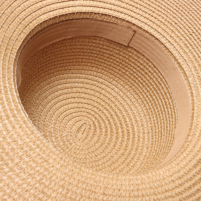 Шляпа женская MINAKU, цв. коричневый, р-р 58 Шляпа женская MINAKU, цв. коричневый, р-р 58