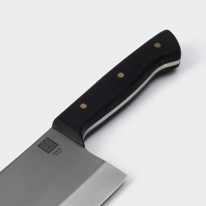 Нож - топорик большой Wild Kitchen, сталь 95×18, лезвие 19,5 см Нож - топорик большой Wild Kitchen, сталь 95×18, лезвие 19,5 см