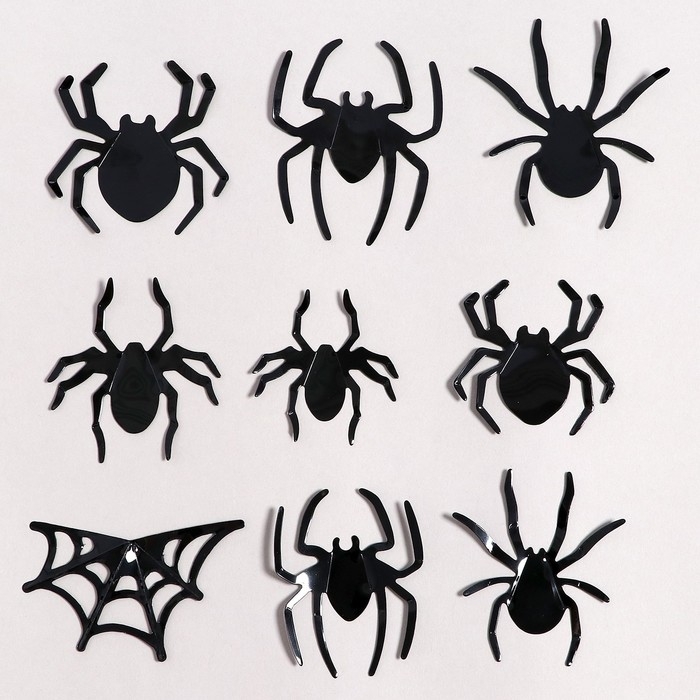 Наклейка на стекло «Пауки» Наклейка на стекло «Пауки»