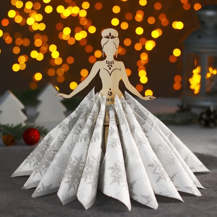 Салфетница деревянная Доляна «Прекрасная невеста», 21,5×14,5 см Салфетница деревянная Доляна «Прекрасная невеста», 21,5×14,5 см