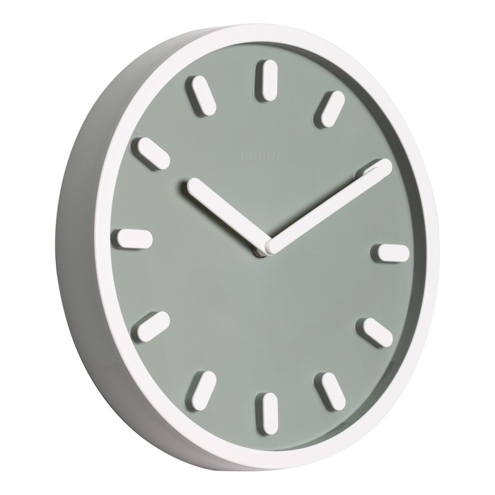 Часы настенные, интерьерные Часы настенные, интерьерные "Классика", бесшумные, d-30 см, оливково-белые