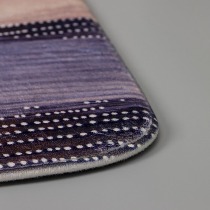 Набор ковриков для ванной и туалета Доляна «Саванна», 2 шт: 50×80, 40×50 см Набор ковриков для ванной и туалета Доляна «Саванна», 2 шт: 50×80, 40×50 см