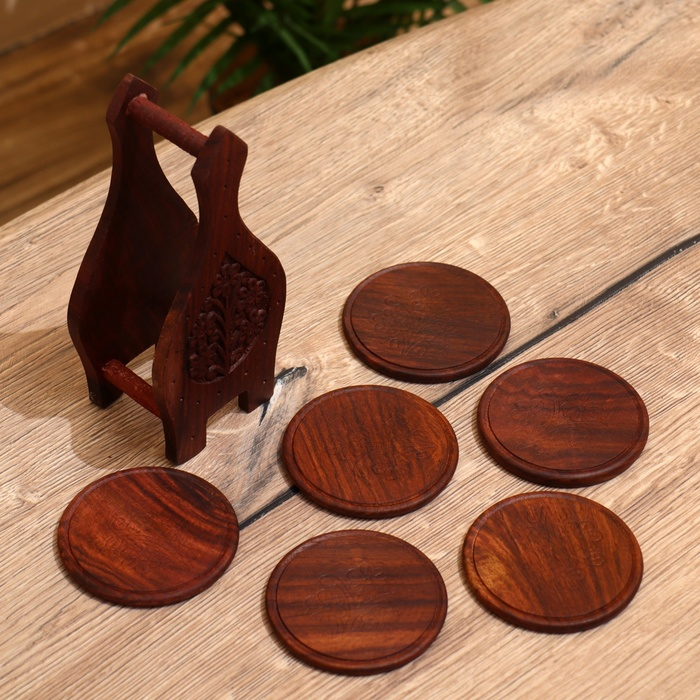 Подставки под горячее  Подставки под горячее "Удача" (набор 6 штук)7.5*5*17 см