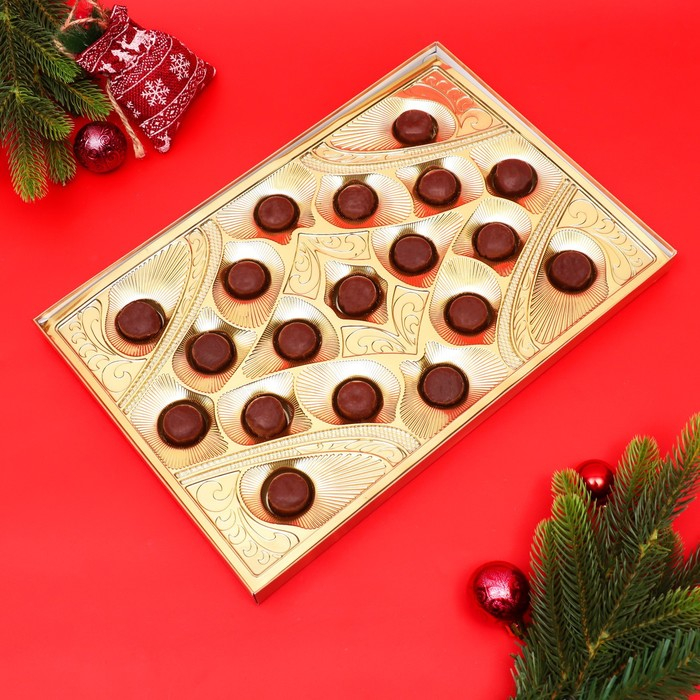 Шоколадное ассорти «С Новым годом» , 210 г Шоколадное ассорти «С Новым годом» , 210 г