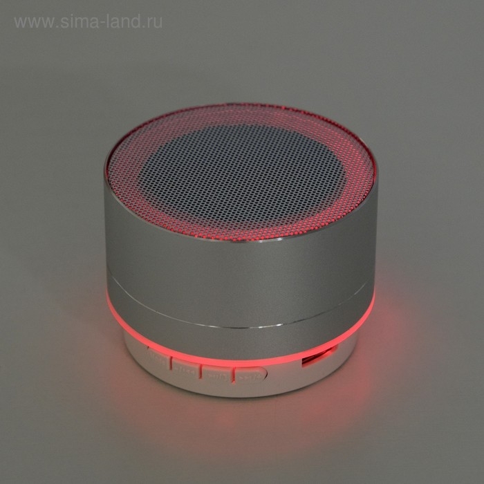 Портативная колонка LuazON LAB-05, 3 Вт, 520 мАч, Bluetooth, USB, microSD, microUSB, МИКС Портативная колонка LuazON LAB-05, 3 Вт, 520 мАч, Bluetooth, USB, microSD, microUSB, МИКС