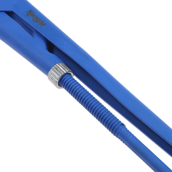 Ключ трубный рычажный ТУНДРА, плоский зажим 90°, раскрытие до 50 мм, №2, 1 1/2 Ключ трубный рычажный ТУНДРА, плоский зажим 90°, раскрытие до 50 мм, №2, 1 1/2"