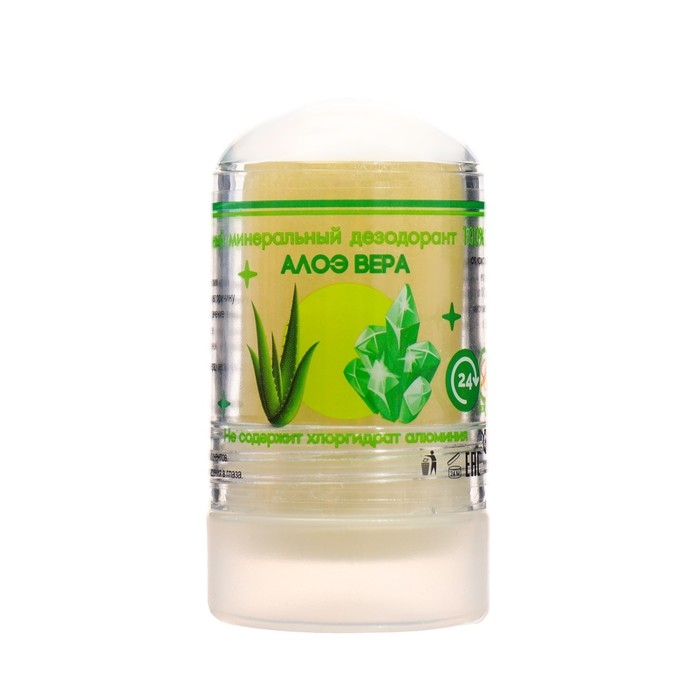 Минеральный дезодорант «Алоэ Вера», 60 г Минеральный дезодорант «Алоэ Вера», 60 г