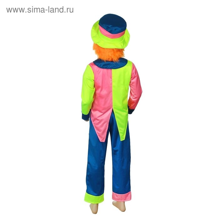 Карнавальный костюм  Карнавальный костюм "Клоун в шляпе", 3-5 лет, рост 104-116 см