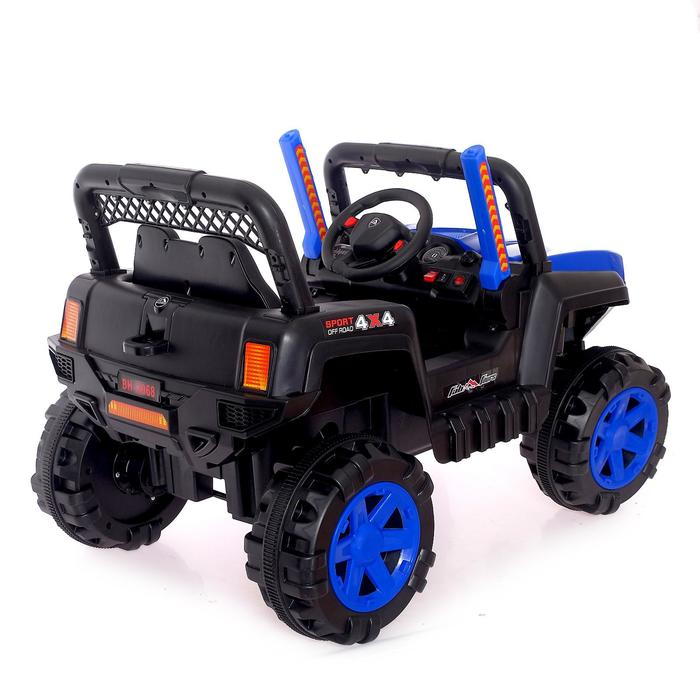 Электромобиль «Квадроцикл», 2 мотора, цвет синий Электромобиль «Квадроцикл», 2 мотора, цвет синий