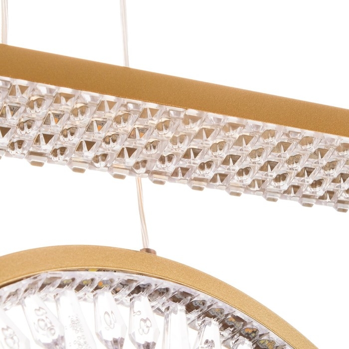 Светильник BayerLux Светильник BayerLux "Шари" LED 100Вт 4000К золото 115х10х38,5-120 см