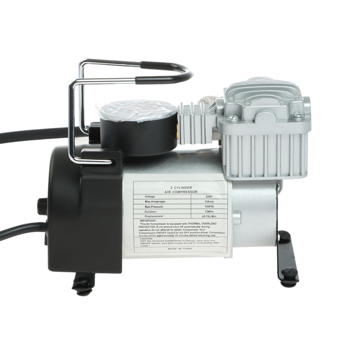 Компрессор автомобильный серия Торнадо, 40л/мин, от сети 220В Компрессор автомобильный серия Торнадо, 40л/мин, от сети 220В