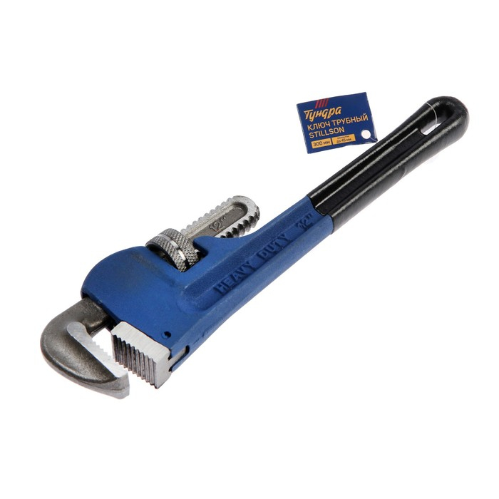 Ключ трубный ТУНДРА, тип  Ключ трубный ТУНДРА, тип "Stillson", раскрытие до 45 мм, 300 мм