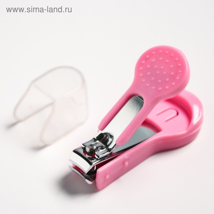 Детский маникюрный набор (ножницы, книпсер, пилка), цвет розовый Детский маникюрный набор (ножницы, книпсер, пилка), цвет розовый