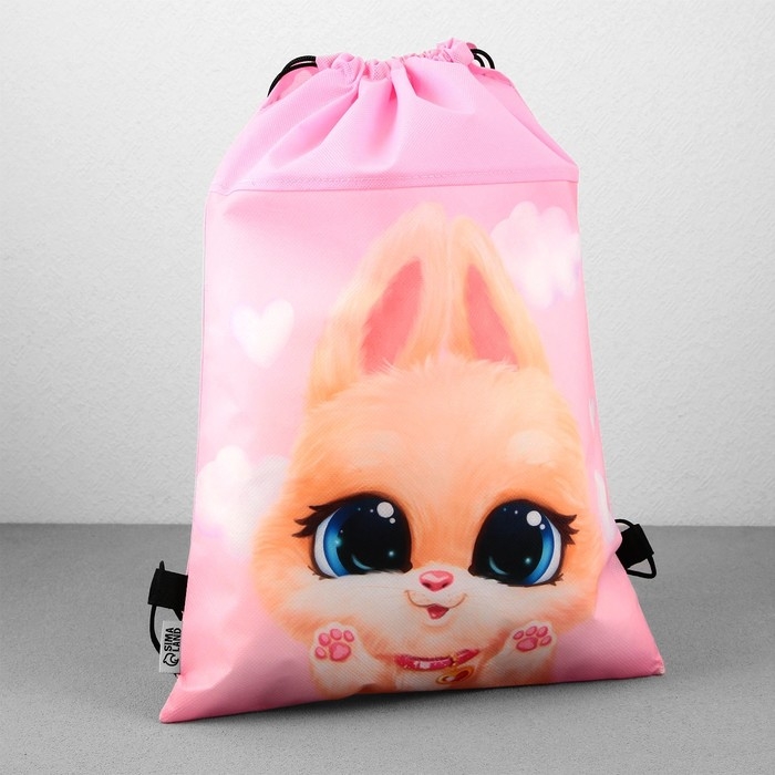 Мешок для обуви «Малыш зайка» нетканное полотно, размер 30 х 40 см Мешок для обуви «Малыш зайка» нетканное полотно, размер 30 х 40 см