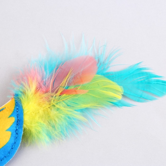 Дразнилка из фетра «Птичка», 6,6х5,6 см Дразнилка из фетра «Птичка», 6,6х5,6 см