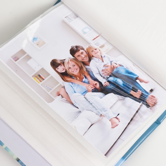 Фотоальбом на 96 фото 10х15 см Фотоальбом на 96 фото 10х15 см "Горный рельеф" МИКС 16,5х12,5х5 см