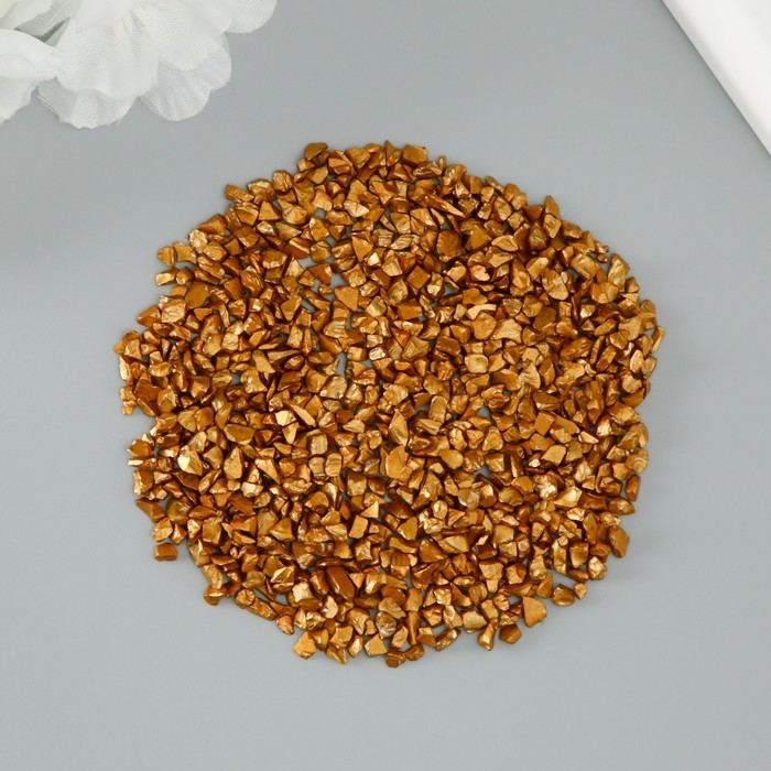 Декор стекло Декор стекло "Слюда золото" 20 гр