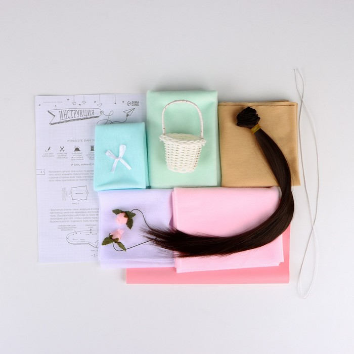 Набор для шитья. Интерьерная кукла своими руками «Линда», 30 см Набор для шитья. Интерьерная кукла своими руками «Линда», 30 см