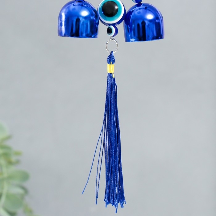 Музыка ветра металл Музыка ветра металл "Ажурная бабочка" от сглаза 2 колокольчика 20 см