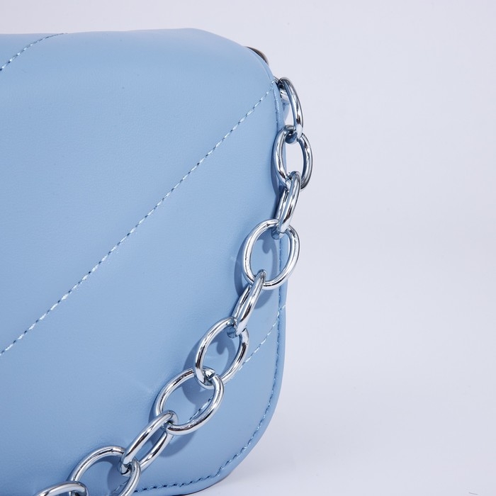 Сумка-мессенджер на магните, цвет голубой Сумка-мессенджер на магните, цвет голубой