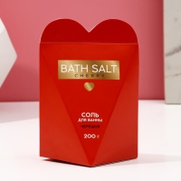 Cоль для ванны Bath Salt, 200 г, аромат черешни, ЧИСТОЕ СЧАСТЬЕ