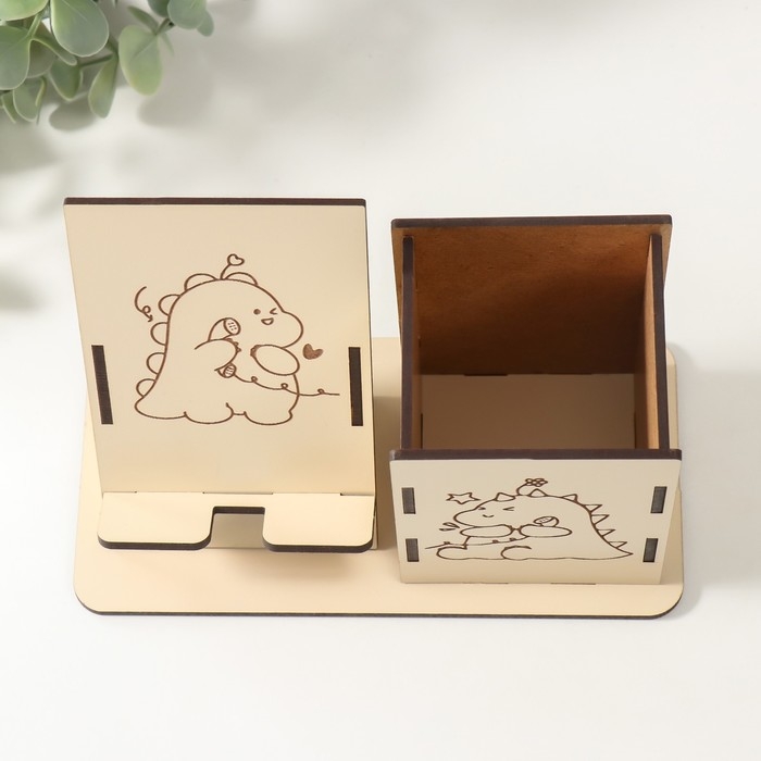 Органайзер настольный Органайзер настольный "Дракоша" 18х12,5х9 см (набор 9 деталей)