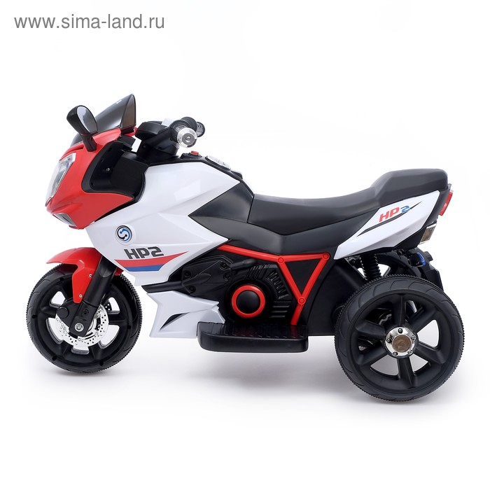 Электромобиль «Супер Байк», USB, свет, цвет красный Электромобиль «Супер Байк», USB, свет, цвет красный
