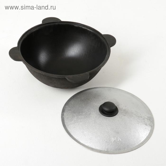 Набор для плова: казан 10л, печь под казан, шумовка 47см, приправа в подарок Набор для плова: казан 10л, печь под казан, шумовка 47см, приправа в подарок