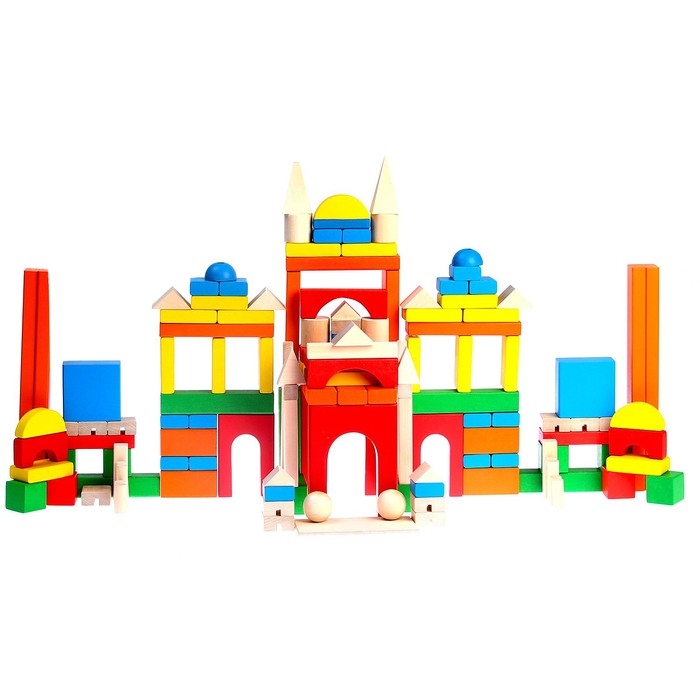 Конструктор «Развитие», 163 детали, без схемы для сборки Конструктор «Развитие», 163 детали, без схемы для сборки