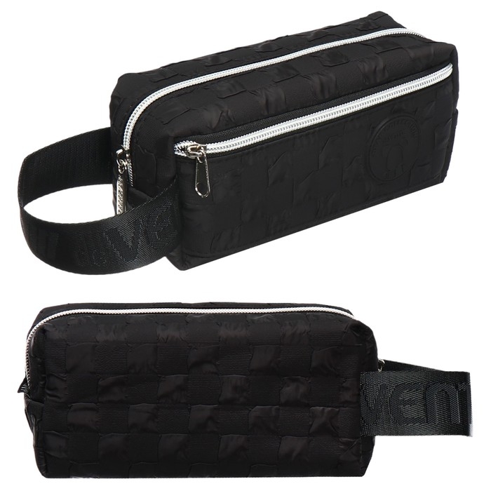 Пенал мягкий, 1 отделение, 90 х 210 х 90 мм, объёмный, deVENTE Bear Collection, текстильный с ручкой 7029431 Пенал мягкий, 1 отделение, 90 х 210 х 90 мм, объёмный, deVENTE Bear Collection, текстильный с ручкой 7029431