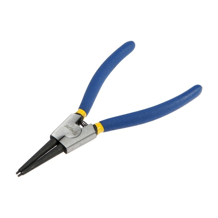 Съемник внешних стопорных колец ТУНДРА, прямые губки на разжим, 170 мм Съемник внешних стопорных колец ТУНДРА, прямые губки на разжим, 170 мм