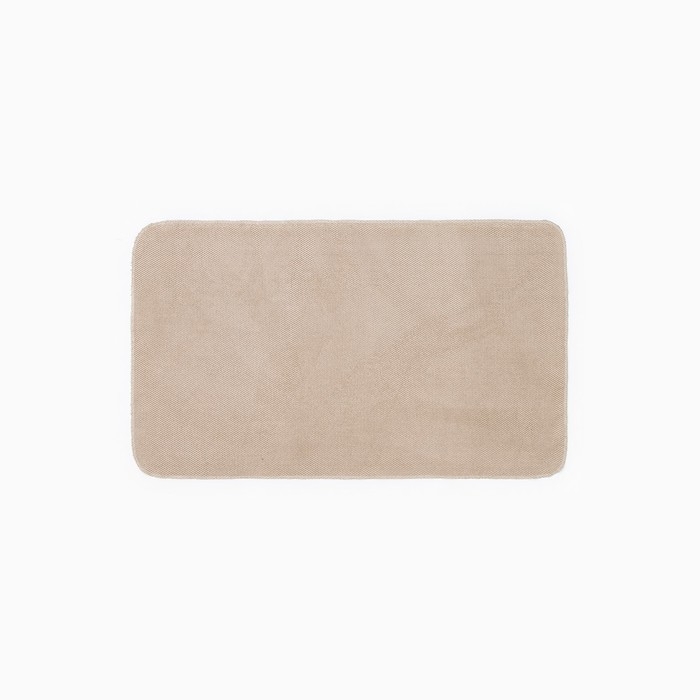 Полотенце Этель, цв. бежевый, 55х90 см, 100% полиэстер, 300 г/м2 Полотенце Этель, цв. бежевый, 55х90 см, 100% полиэстер, 300 г/м2