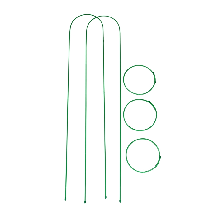 Шпалера, 170 × 30 × 1 см, металл, зелёная, «Ракета Клевер» Шпалера, 170 × 30 × 1 см, металл, зелёная, «Ракета Клевер»