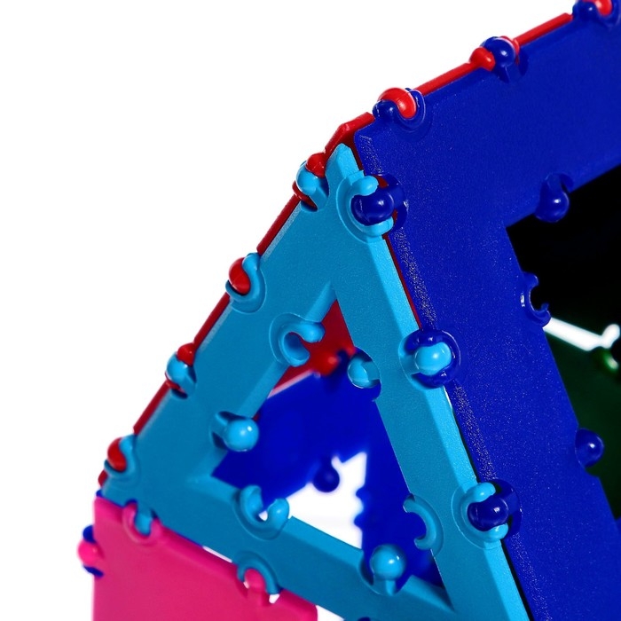 Конструктор ТИКО «Геометрия», 155 деталей, 6 колёс Конструктор ТИКО «Геометрия», 155 деталей, 6 колёс