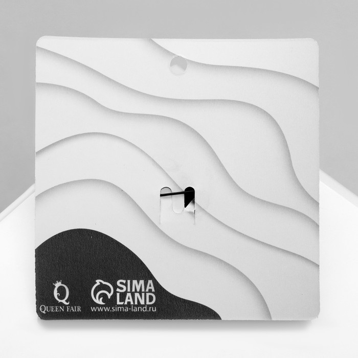 Брошь «Мишка» зебра, цвет чёрно-белый Брошь «Мишка» зебра, цвет чёрно-белый