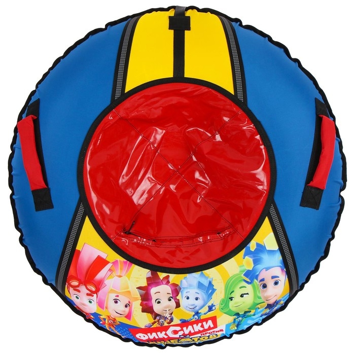 Тюбинг-ватрушка «Фиксики», ТБ1-90, диаметр чехла 95 см, тент/оксфорд Тюбинг-ватрушка «Фиксики», ТБ1-90, диаметр чехла 95 см, тент/оксфорд