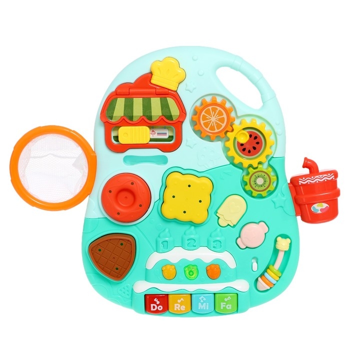 Столик-ходунки 4 в 1, звук, цвет голубой Столик-ходунки 4 в 1, звук, цвет голубой