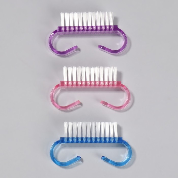 Щётки для маникюра/педикюра, 50 шт, 6,5 × 1,3 см, цвет МИКС Щётки для маникюра/педикюра, 50 шт, 6,5 × 1,3 см, цвет МИКС