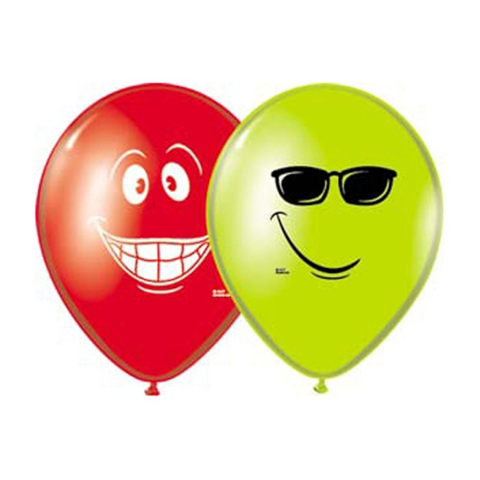 Шар латексный 12 Шар латексный 12" «Улыбка», набор 50 шт., цвета МИКС