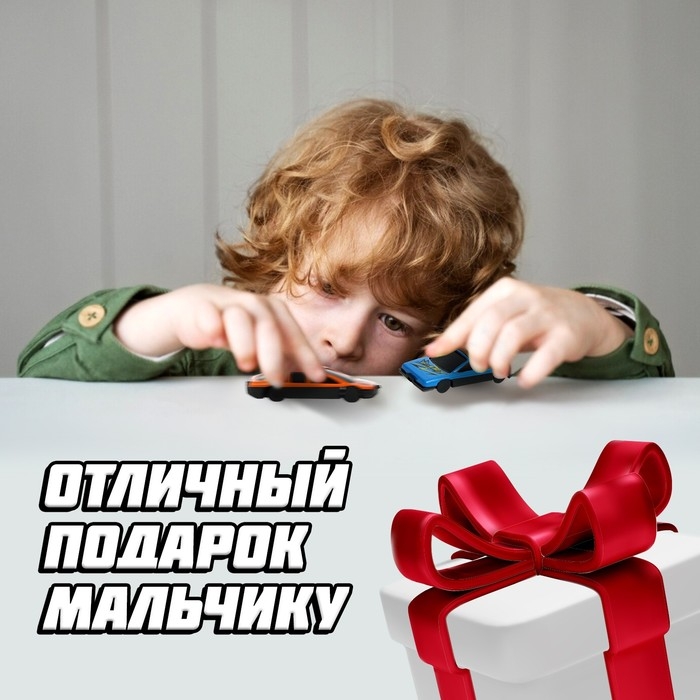 Набор металлических машин, 8 штук, масштаб 1:64 Набор металлических машин, 8 штук, масштаб 1:64