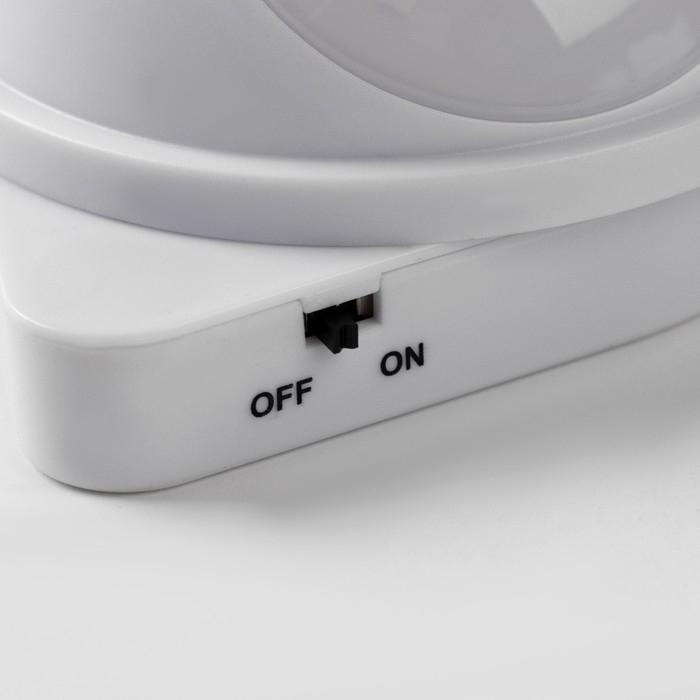 Фонарь-светильник, 80 лм, COB, 3 ААА, магнит, клейкая основа, 7.5 х 9.2 х 5.5 см Фонарь-светильник, 80 лм, COB, 3 ААА, магнит, клейкая основа, 7.5 х 9.2 х 5.5 см