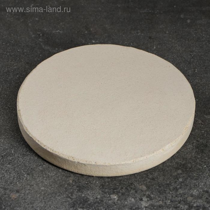 Камень для выпечки круглый, 17х2см Камень для выпечки круглый, 17х2см