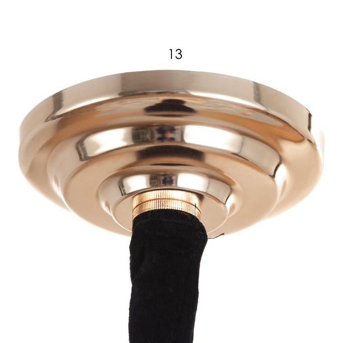 Люстра Люстра "Молси" 6хЕ14 золото 50х50х28 см BayerLux