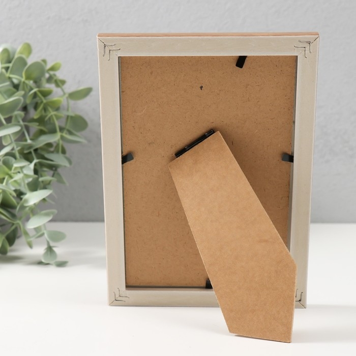 Фоторамка пластик 10х15 см Фоторамка пластик 10х15 см "Вытянутый ромб из дерева" 12х17 см