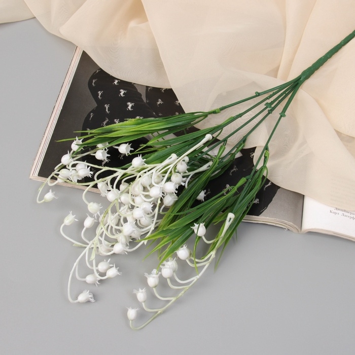Букет Букет "Ландыш майский" 29 см, белый
