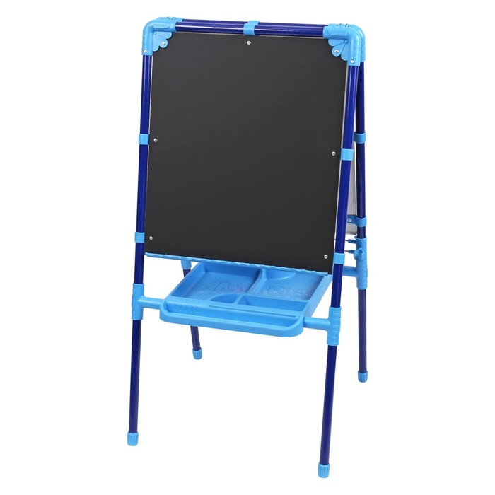 Мольберт детский, двусторонний, размер 1040 × 516 × 70 мм, цвет синий Мольберт детский, двусторонний, размер 1040 × 516 × 70 мм, цвет синий
