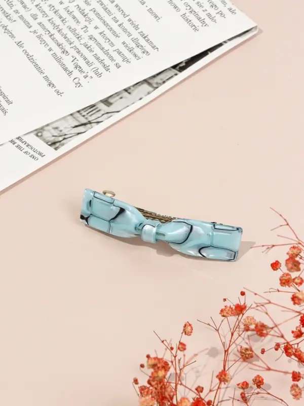 Заколка - автомат для волос QF &laquo;Велия&raquo; сияние, 9 см, МИКС