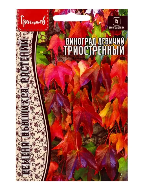Семена Виноград девичий &laquo;Триостренный&raquo;, 0.2 г, &laquo;Григорьев&raquo;