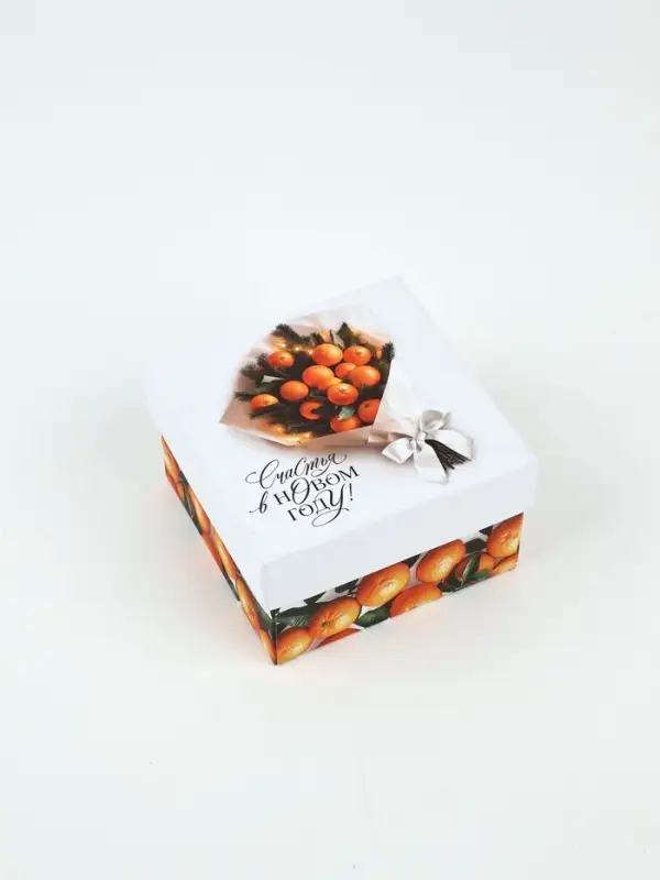 Набор подарочных коробк 6 в 1 «Яркие мандарины», 10×10×6–20×20×11 см Набор подарочных коробк 6 в 1 «Яркие мандарины», 10×10×6–20×20×11 см